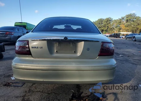 2004 Mercury Sable Ls Premium z USA, uszkodzony, nr VIN 1MEFM55S74G616005